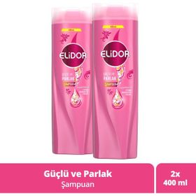 Elidor 2x400 ml Güçlü ve Parlak Superblend E Vitamini Şampuan