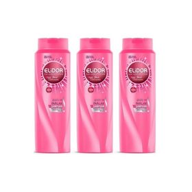Elidor 3x185 ml Canlı ve Parlak Şampuan