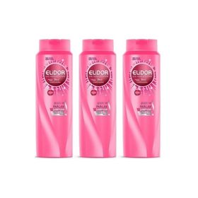 Elidor 3x185 ml Canlı ve Parlak Şampuan