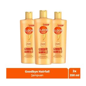 Elidor 3x350 ml Goodbye Hairfall Collagen Blends Sülfatsız Saç Bakım Şampuanı