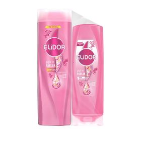 Elidor 400 ml Superblend Güçlü ve Parlak Şampuan + 200 ml Güçlü ve Parlak Saç Kremi