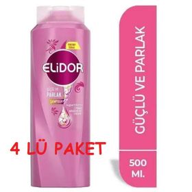 Elidor 4x500 ml Güçlü ve Parlak Superblend Şampuan