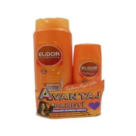 Elidor 500 ml Onarıcı Bakım Şampuan+200 ml Saç Bakım Kremi