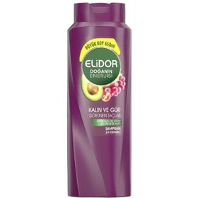 Elidor 650 ml Doğanın Enerjisi Kalın ve Gür Saçlar Avokado Özlü Saç Bakım Şampuanı