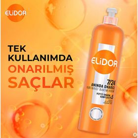 Elidor Anında Onarıcı Yıpranmış Saçlar İçin Kurtarıcı 240 ml Saç Bakım Kremi