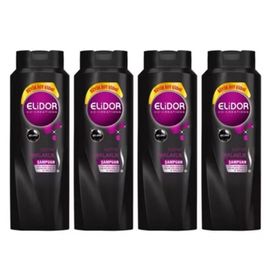 Elidor Co-Creations Esmer Parlaklık Saç Bakım 650 ml x 4 Adet Şampuan
