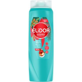 Elidor Doğanın Enerjisi Argan Yağı ve Hibiskus Özü Dökülme Karşıtı ve Güçlü Uzamayı Destekleyici 500 ml Şampuan