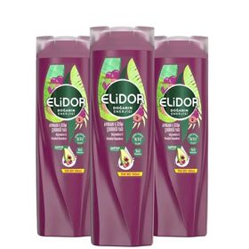 Elidor Doğanın Enerjisi Avokado ve Üzüm Çekirdeği Yağı 3x400 ml Şampuan