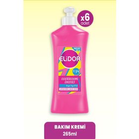 Elidor Elektriklenme Önleyici 6x265 ml Saç Kremi