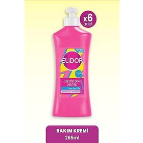Elidor Elektriklenme Önleyici 6x265 ml Saç Kremi
