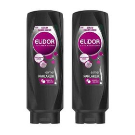 Elidor Esmer Parlaklık 2x350 ml Saç Kremi