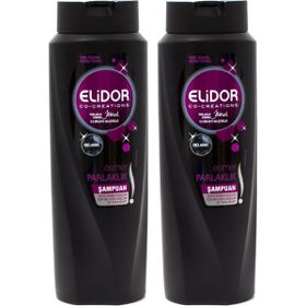 Elidor Esmer Parlaklık 500 ml 2'li Set Şampuan