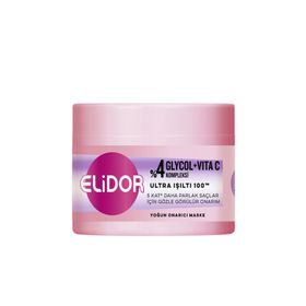 Elidor Glycol+Vita C Ultra Işıltı 100 220 ml Yoğun Onarıcı Maske