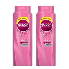 Elidor Güçlü ve Parlak 2x650 ml Şampuan