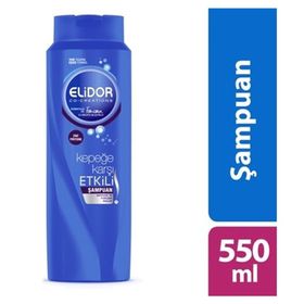 Elidor Kepeğe Karşı Etkili 550 ml 2si1 Arada Şampuan