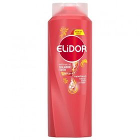 Elidor Renk Koruyucu ve Canlandırıcı Vitamin E Badem Yağı Keratin 500 ml Superblend Saç Bakım Şampuanı