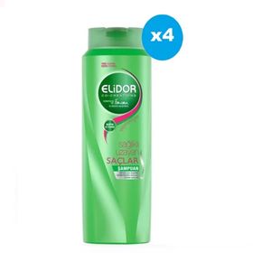 Elidor Sağlıklı Uzayan Saçlar 550 ml 4'lü Set Şampuan