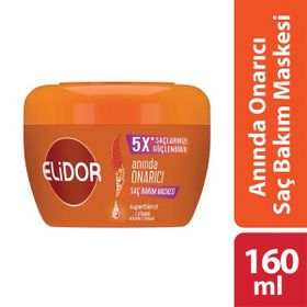 Elidor Superblend C Vitamini Keratin Seramid 160 ML Anında Onarıcı Saç Bakım Maskesi