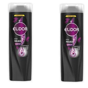 Elidor Superblend Esmer Parlaklık E Vitamini Chia Tohumu Yağı ve Melanin 2x650 ml Saç Bakım Şampuanı