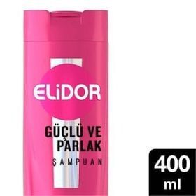 Elidor Superblend Güçlü ve Parlak E Vitamini Makademya Yağı Kolajen 400 ml Saç Bakım Şampuanı