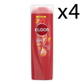 Elidor Superblend Renk Koruyucu ve Canlandırıcı Bakım 4x400 ml Şampuan
