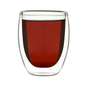 Elif Aksesuar 300 ml Çift Cidarlı Cam Şeffaf Bardak