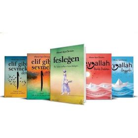 Elif Gibi Sevmek Nefes-Dem - Eyvallah Seyyah-Birlik Dükkanı - Fesleğen - 5 Kitap Set - Hikmet Anıl Öztekin