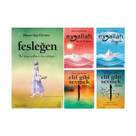 Elif Gibi Sevmek Nefes-Dem - Eyvallah Seyyah-Birlik Dükkanı - Fesleğen - 5 Kitap Set - Hikmet Anıl Öztekin