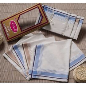 Elif Mira GSK 03 Sarı Kutulu 46x46 cm 12 Adet Kumaş Mendil