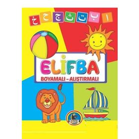 Elifba Boyamalı - Alıştırmalı - kollektif