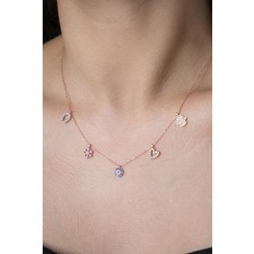 Elika PP2257 Şans 925 Ayar Gümüş Kolye