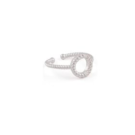 Elika Silver 925 Ayar Burgu Model Kadın Gümüş Yüzük
