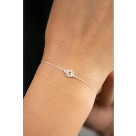 Elika Silver 925 Ayar Gezegen Model Kadın Gümüş Bileklik