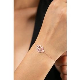 Elika Silver 925 Ayar Gezegen Model Kadın Gümüş Bileklik
