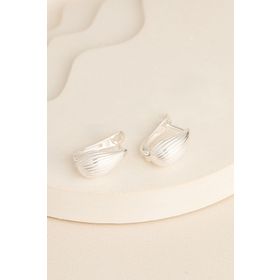 Elika Silver 925 Ayar Gümüş Su Damlası Küpe