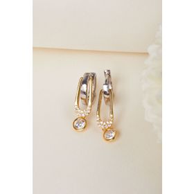 Elika Silver 925 Ayar Gümüş Tasarım Küpe