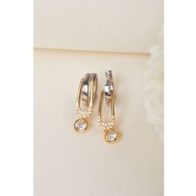 Elika Silver 925 Ayar Gümüş Tasarım Küpe