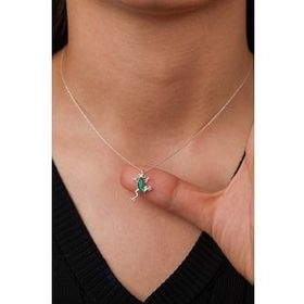 Elika Silver 925 Ayar Kurbağa Model Kadın Gümüş Kolye
