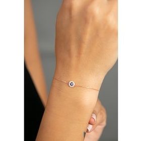 Elika Silver 925 Ayar Nazar Model Kadın Gümüş Bileklik