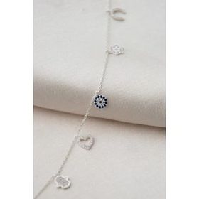 Elika Silver 925 Ayar Şans Model Kadın Gümüş Bileklik