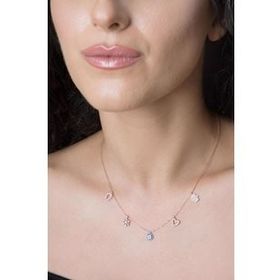 Elika Silver 925 Ayar Şans Model Kadın Gümüş Kolye