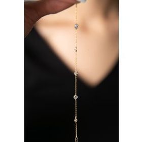 Elika Silver 925 Ayar Taşlı Kadın Gümüş Bileklik