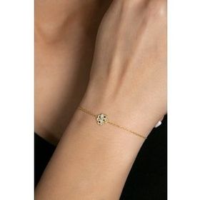 Elika Silver 925 Ayar Yonca Model Kadın Gümüş Bileklik
