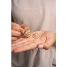 Elika Silver Kadın Altın Bijuteri Küpe