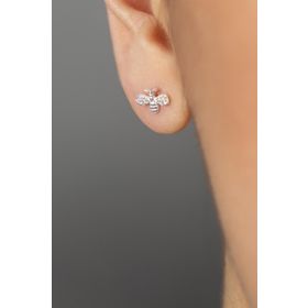 Elika Silver Kadın Arı Model 925 Ayar Gümüş Küpe