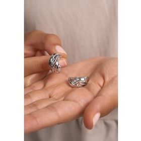 Elika Silver Kadın Burgu Model Bijuteri Küpe