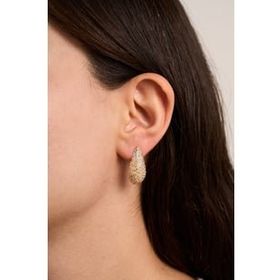 Elika Silver Kadın Damla Model Bijuteri Küpe