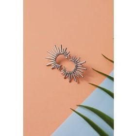 Elika Silver Kadın Güneş Model Bijuteri Küpe
