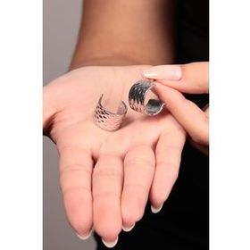 Elika Silver Kadın Halka Model Bijuteri Küpe