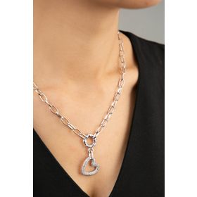 Elika Silver Kadın Taşlı Yıldız Model Kolye